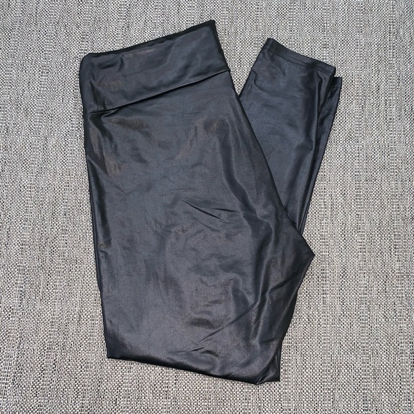 Shein Curve Faux Leather Leggings - Picture 3 of 5